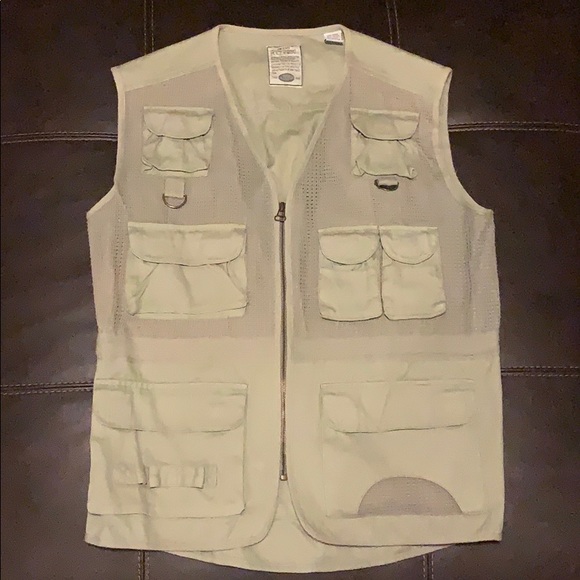 Bugle Boy Safari vest Fishing / hunting Size L - Picture 1 of 8